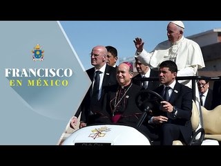 Papa Francisco se traslada a Seminario Conciliar de Ciudad Juárez