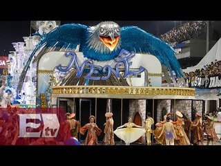 Samba y fiesta marcan el Carnaval de Sao Paulo/ Hiram Hurtado
