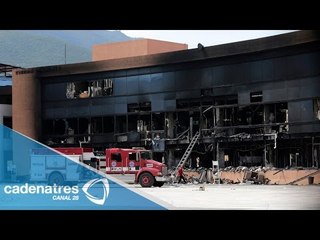 Evalúan los daños ocasionados al Palacio de Gobierno de Guerrero