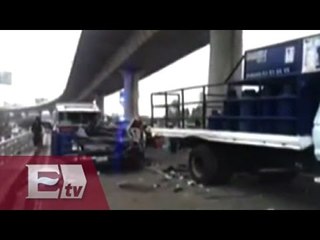 Un muerto y dos lesionados en Periférico y Tlalpan por choque/ Hiram Hurtado