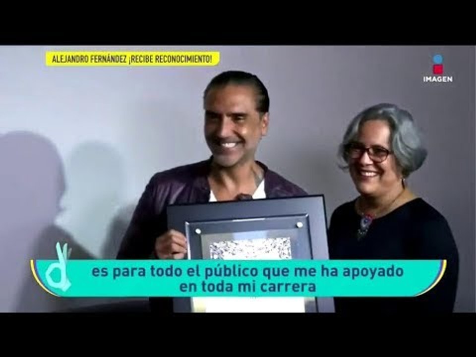 Alejandro Fernandez "El Potrillo"  recibió reconocimiento en Guadalajara  | De Primera Mano