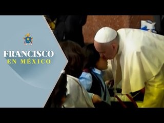 Papa Francisco se reúne con niños del Hospital Infantil de México