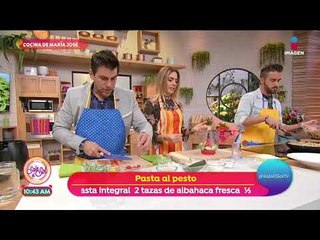 ¿A dieta? ¡Prepara una nutritiva pasta al pesto! | Sale el Sol