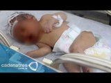 ¡INCREÍBLE! Abandonan a recién nacida en los baños del metro