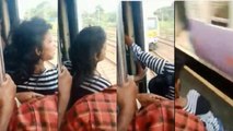 Mumbai Local की चलती Train से जब इस लड़की का छूटा हाथ, फिर ऐसे बची जान | वनइंडिया हिंदी