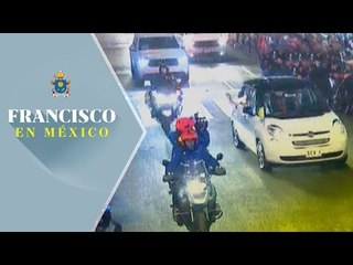 Papa Francisco llega por última vez a la Nunciatura Apostólica