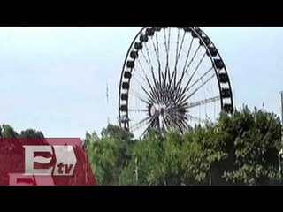 Gran rueda de la fortuna será un atractivo más en Chapultepec/ Ingrid Barrera