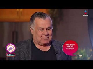 Armando Mafud crea moda con amor a la patria y folklor mexicano... | Sale el Sol