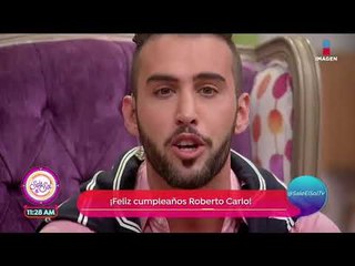 Mira la sorpresa que le dimos a Roberto Carlo por su cumpleaños | Sale el Sol
