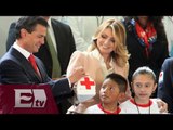 Peña Nieto invita a participar en colecta de la Cruz Roja / Paola Virrueta