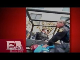 Fuertes imágenes: Enfrentamiento entre policías deja un muerto en la Gustavo A. Madero / Mariana H