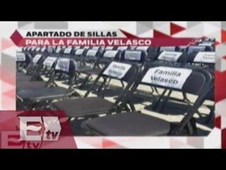 Accesos VIP: Familia de Manuel Velasco aparta sillas para misa de el papa Francisco / Yuriria Sierra