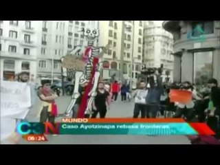 Marchan en el mundo por caso Ayotzinapa / Caso Ayotzinapa rebasa fronteras