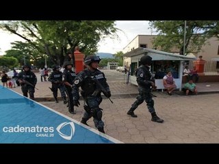 Gendarmería Nacional llega a Iguala, Guerrero