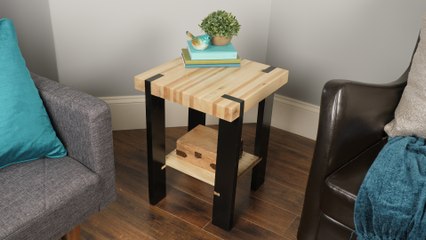 How To Build A Pallet Side Table