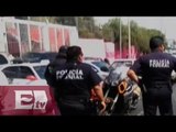Bloqueo de taxistas mexiquenses causó caos vial en la México-Pachuca/ Paola Virrueta