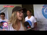 ¡Belinda estuvo recolectando víveres para apoyar a damnificados! | Sale el Sol