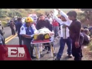 Volcadura de autobús en Morelos deja cuatro peregrinos muertos/ Ingrid Barrera