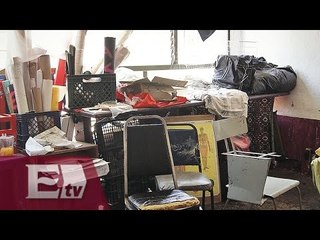 Colectivo universitario se rehúsa a desalojar el auditorio Justo Sierra de la UNAM/ Atalo Mata