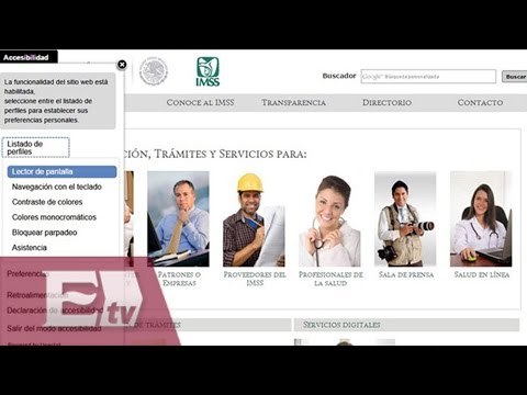 IMSS lanza sitio web para ayudar a personas discapacitadas/ Paola Virrueta
