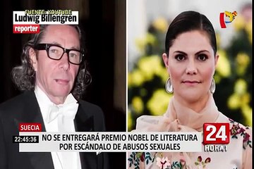 Postergan entregan del Premio Nobel de Literatura 2018 para el próximo año