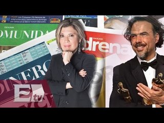 Iñárritu y Lubezki encabezan la prensa nacional  / Ivonne Melgar