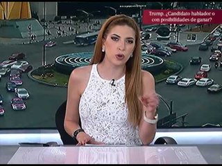 ¿Trump, un candidato agresivo y hablador o con posibilidades de ganar? Opinión de Kimberly Armengol