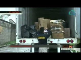 Decomisan millones de cigarros 'pirata' en Chiapas