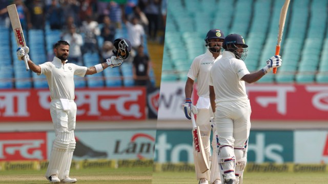 கோஹ்லி, பந்த் அதிரடி ஆட்டத்தால் இந்தியா 500ஐ தாண்டியது- வீடியோ