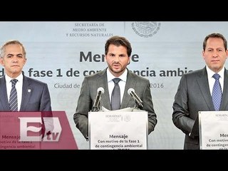 Autoridades ambientales levantan contingencia en la CDMX/ Vianey Esquinca