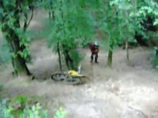 Quand tu essayes de faire de la motocross