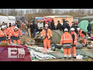Inicia desmantelamiento de La Jungla en Calais, Francia / Ingrid Barrera