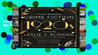 D.O.W.N.L.O.A.D [P.D.F] Classic American Crime Fiction of the 1920s [E.P.U.B]