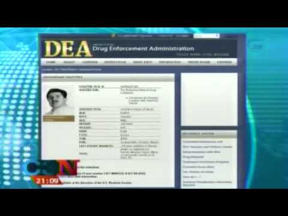 DEA felicita a México por la captura de Vicente Carrillo Fuentes 'El Viceroy'