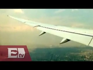 Así luce la contaminación desde el avión presidencial / Francisco Zea