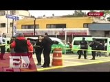 Retiran puestos ambulantes de las inmediaciones del Metro Normal/ Vianey Esquinca