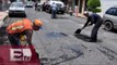 Repararán baches en principales vialidades de la Ciudad de México / Ricardo Salas