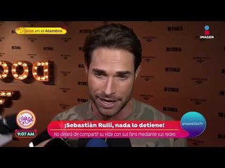 Sebastián Ruli aclara escándalo por zapatos con piel de cocodrilo | Sale el Sol
