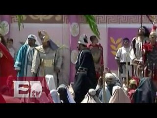 Altas temperaturas en la Pasión de Cristo en Iztapalapa / Atalo Mata
