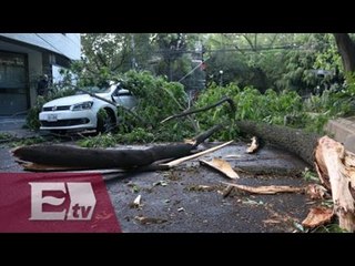 Persisten malas condiciones climáticas en Edomex/ Paola Virrueta