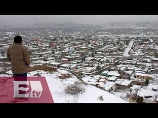 VIDEO: Se registran nevadas en el centro del país / Yuriria Sierra