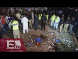 Suman 60 muertos por atentado suicida en parque de Pakistán / Mariana H