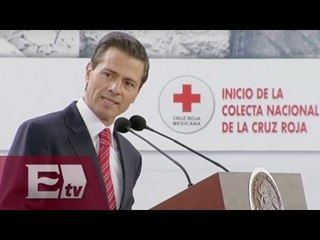 EPN muestra confianza en el apoyo de la sociedad a la Cruz Roja / Ricardo Salas
