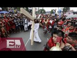 Lista Iztapalapa para el Viacrusis de Semana Santa/ Atalo Mata