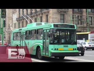 Trolebús, Tren Ligero y RTP serán gratuitos por Hoy No Circula/ Vianey Esquinca