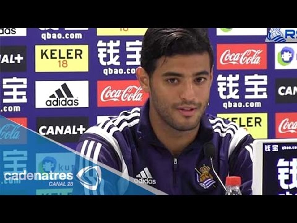 Carlos Vela no piensa en la Selección Mexican de fútbol