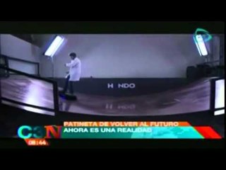 Patineta de volver al futuro ahora es una realidad