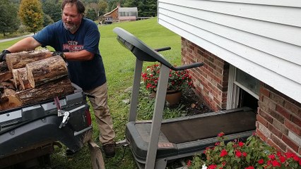 Treadmill Trick Makes for Easy Work