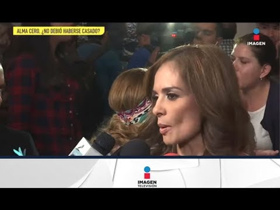 ¿Alma Cero cree que no debió casarse? | De Primera Mano | Imagen Entretenimiento