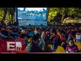 Cine nocturno en el Bosque de Chapultepec / Atalo Mata